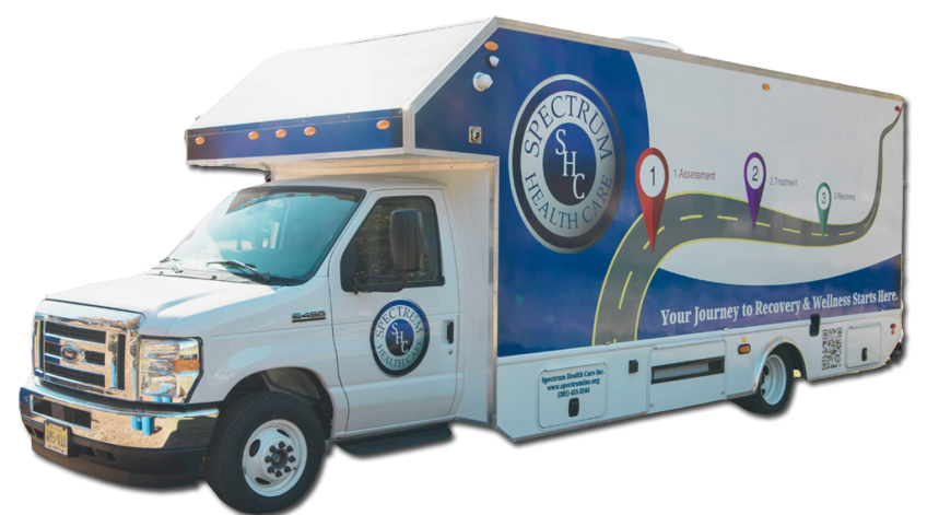 Visit our clinic in Jersey City or find our mobile clinic in and around the Hudson County area.